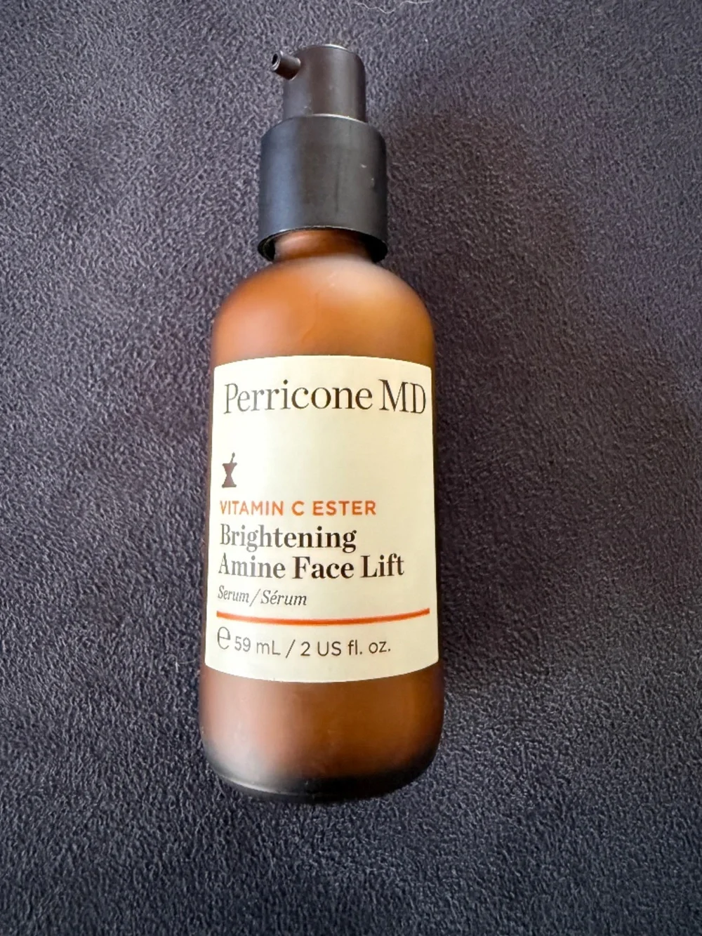 Perricone MD Vitamin C Ester Brightening Amine Face Serum 2oz Full Size